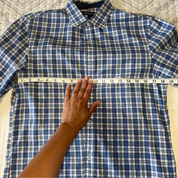 Michael Kors mens slim fit button up s EUC - Picture 4 of 8